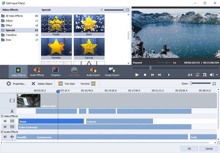 avs video editor free trial version