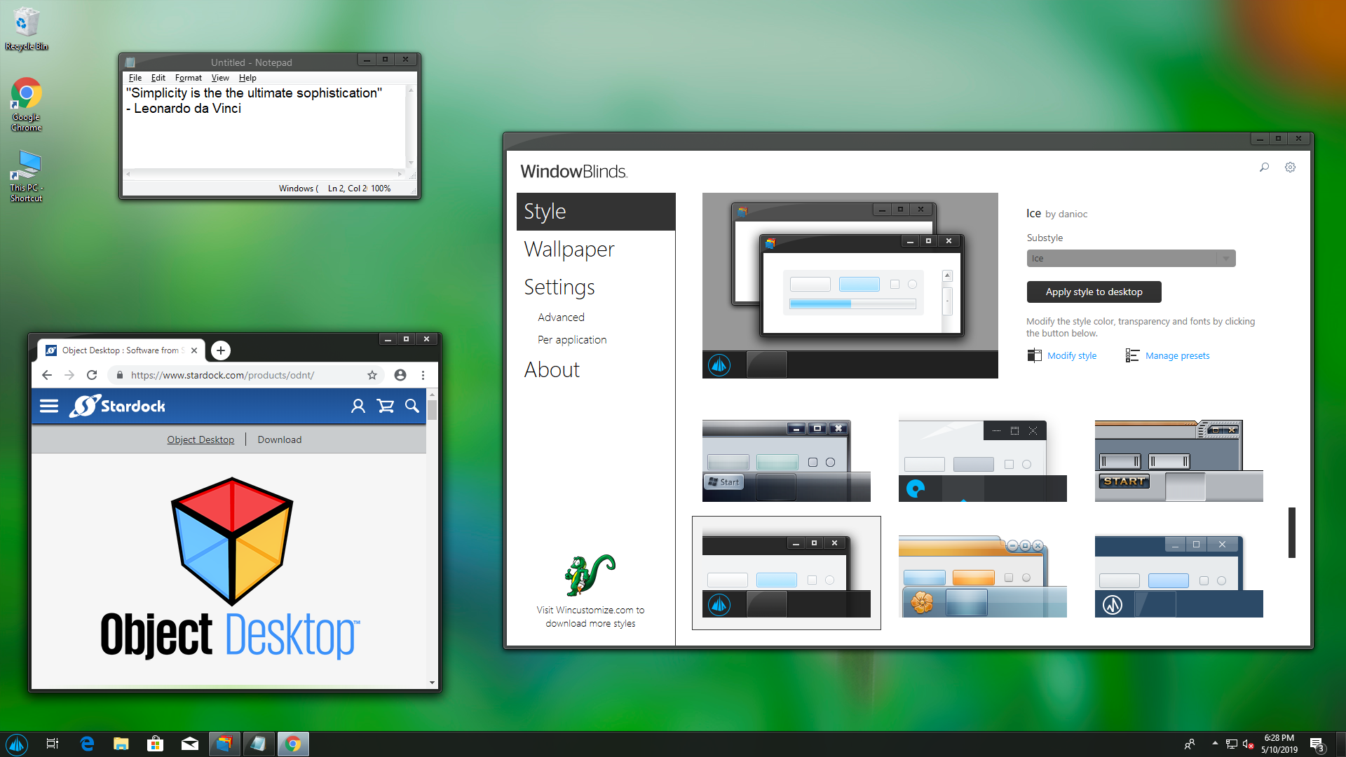 mac os theme for windowblinds